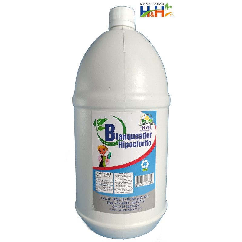 Hipoclorito de Sodio - Blanqueador H&H 2000 mL