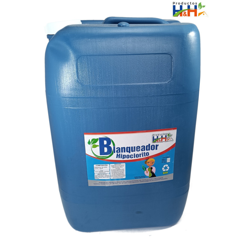 Hipoclorito de Sodio - Blanqueador H&H 20 Lt