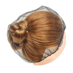 Gorro malla invisible  - negro