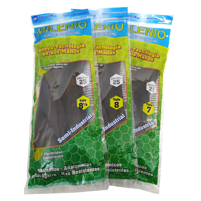 copy of Guantes de Caucho FORTEX - Calibre 25