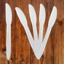 Cuchillo desechable Grande - 100 Unidades