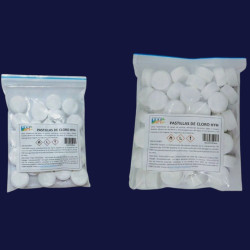 Pastillas de cloro por  1.000 gr.