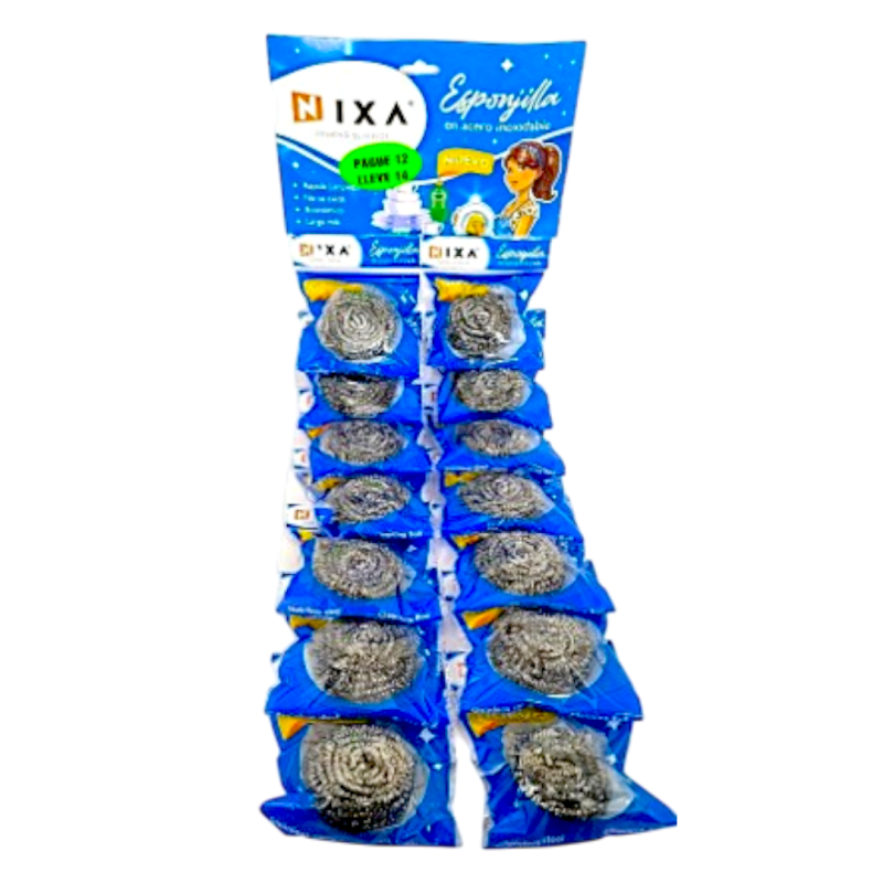 Esponja Acero Inoxidable Espiral