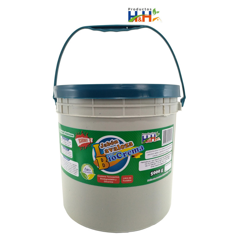 Lavaloza Crema - 5000g Balde - Biocrema HyH