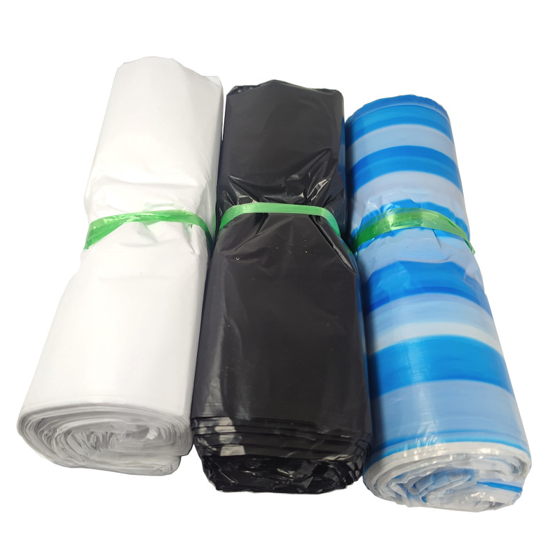 Bolsa Manija Biodegradable 15 kg - Blanca, Negra, Rayada, Beige.