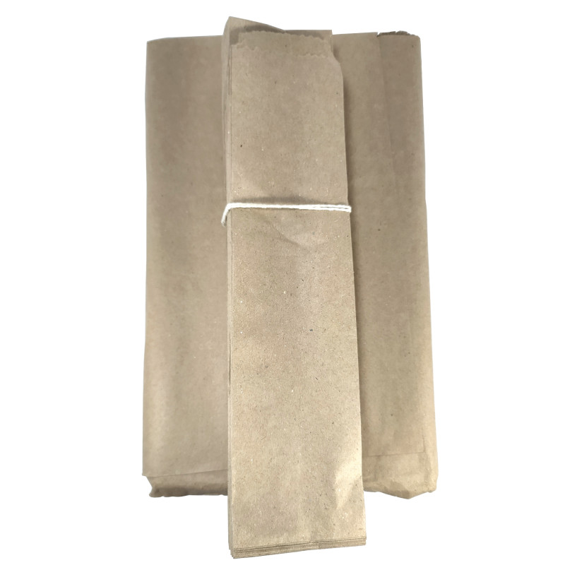 Bolsa de papel portacubiertos sin impresión