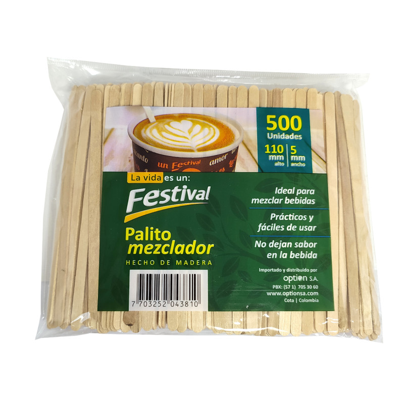 Mezclador de Madera FESTIVAL - 11cm