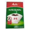 Filtro Desechable para Café Cónico MELITTA N°4