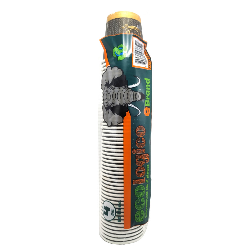 Vaso Desechable de Cartón 4 oz