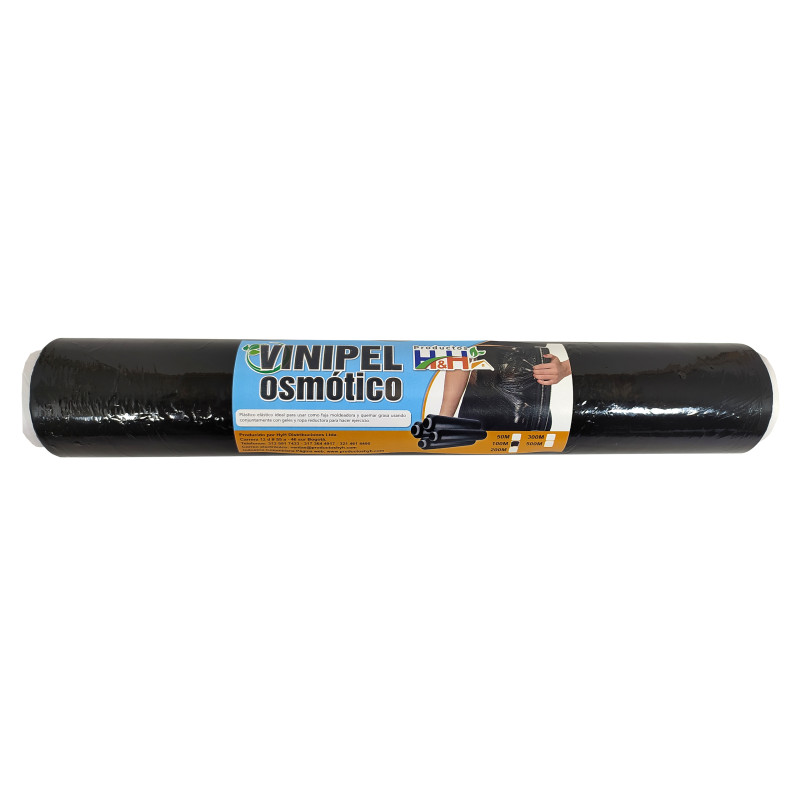 Papel Vinipel Osmótico Negro - Rollo 100m - HyH