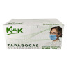 Tapabocas Empaque Individual - Azul