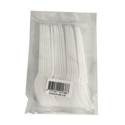 Tenedor desechable Grande - 100 Unidades