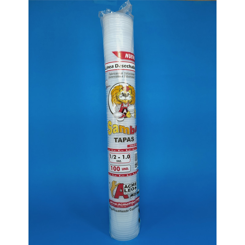 Tapa Vaso 1/2 a 1 OZ - ACMELEÓN