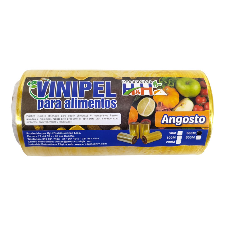 Papel Vinipel Corto 6" - Rollo 300m - HyH