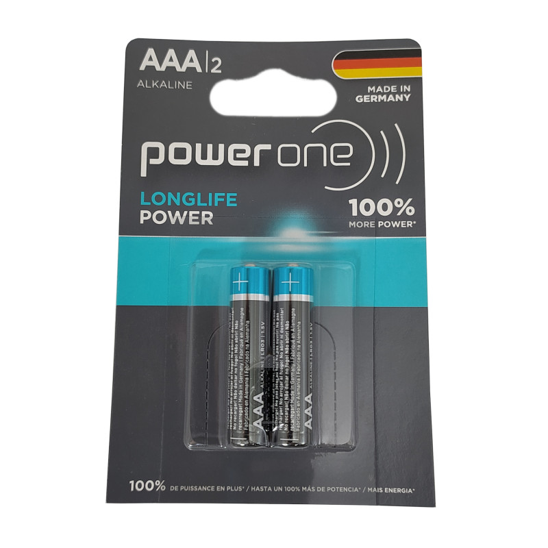 Pilas Alcalinas AAA - Power one