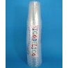 Vaso Desechable 9 OZ Transparente - Sicodelico