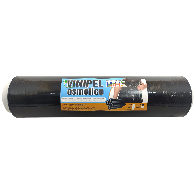 Papel Vinipel Osmótico Negro - Rollo 300m
