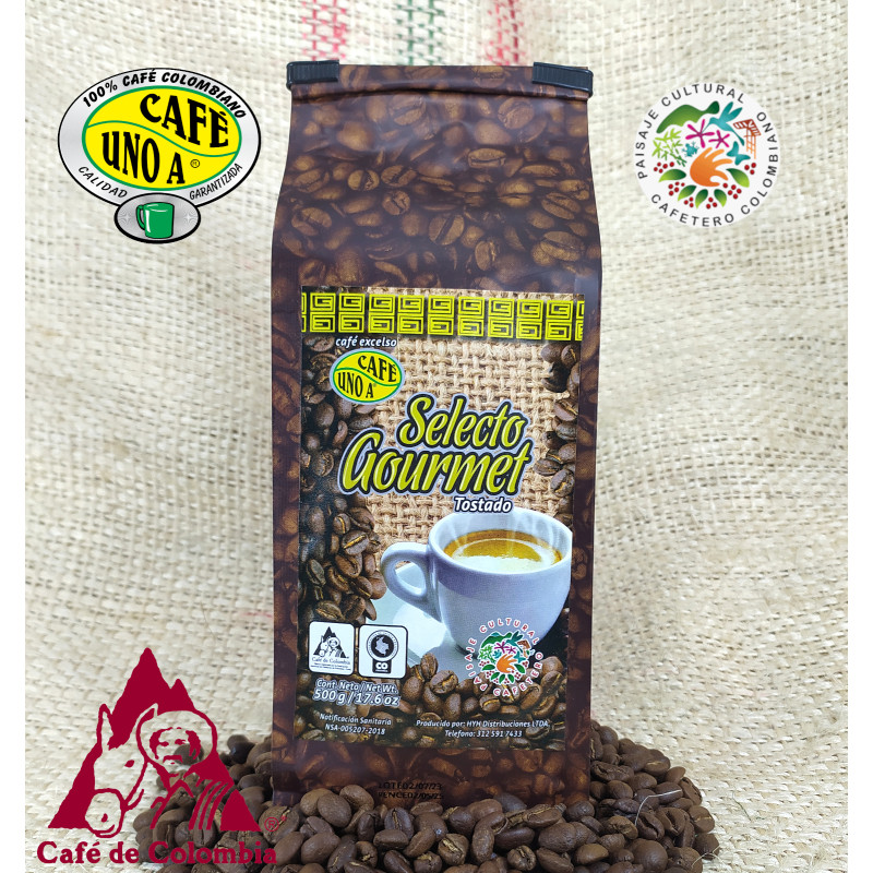 Café Tostado Gourmet - 500g - UNO A