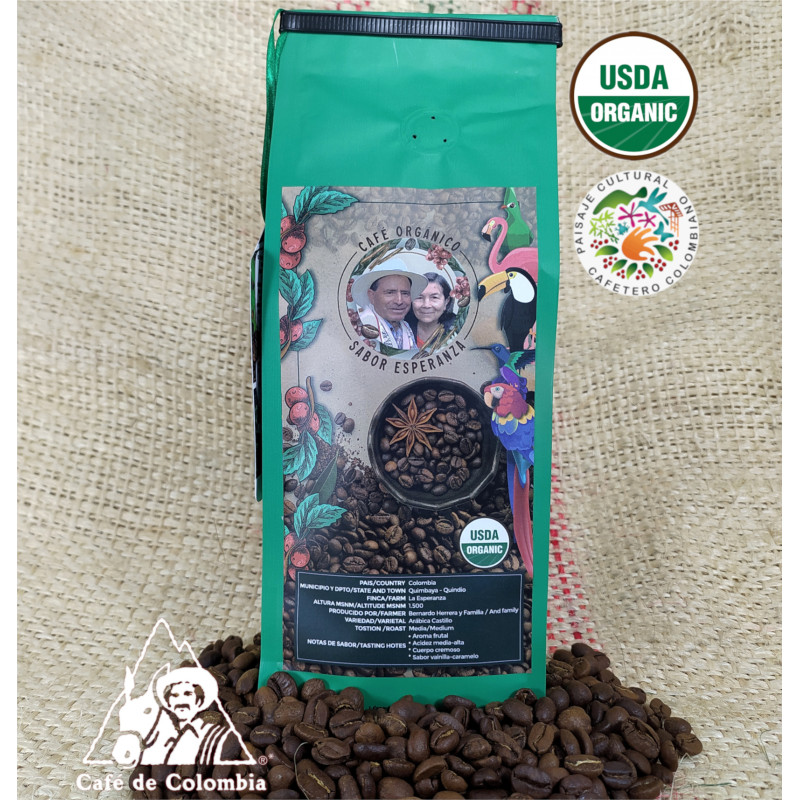 Café Tostado Orgánico - Sabor Esperanza.