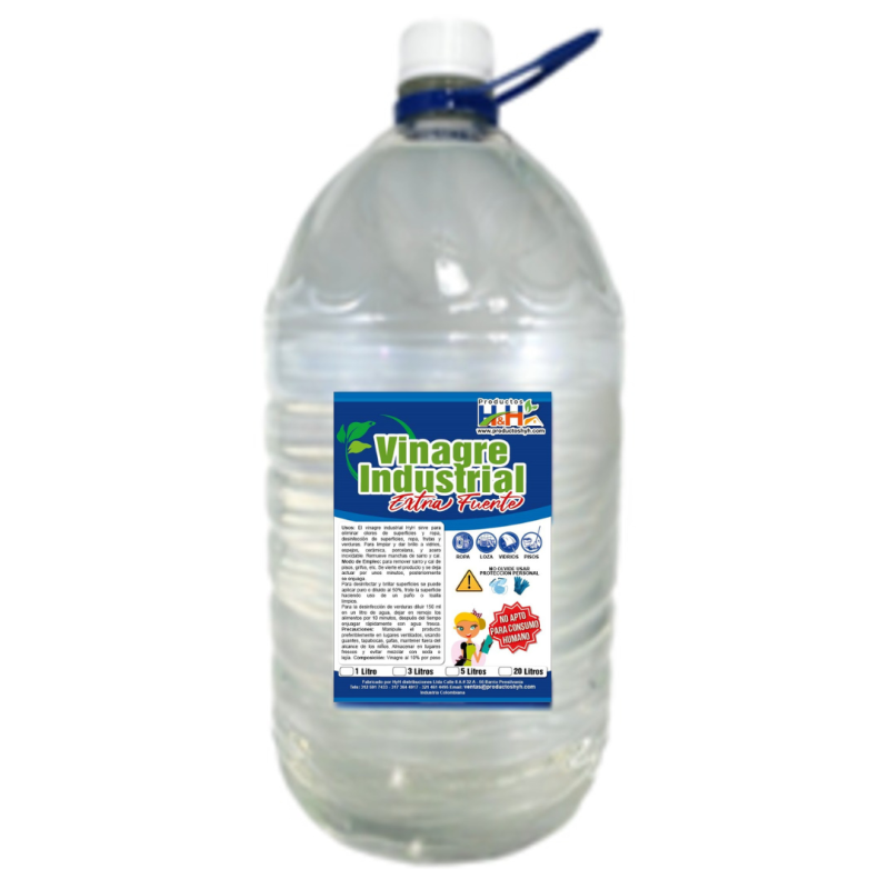 VINAGRE INDUSTRIAL 5000 ML- HYH