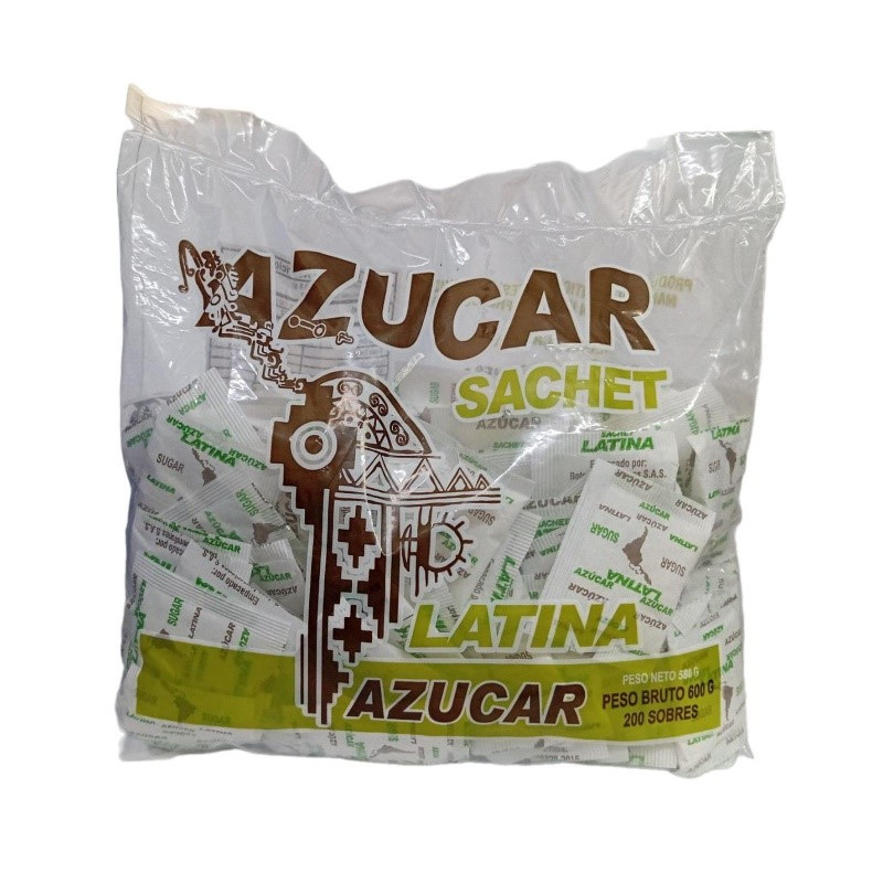 Azúcar blanca en Sobres x 4g