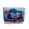 Papel Higiénico Nube - Mega 3 Hojas 30 m - Empaque 4 Rollos